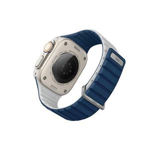 Uniq - Bracelet Revix Evo Apple Watch - 42/44/45/49 mm - Couleur : Marine - Modèle : Apple Watch