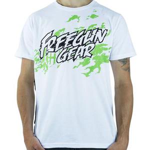 Freegun Homme Grunge T-Shirt, blanc, taille S