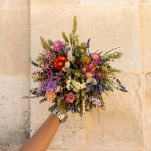 Fleurs séchées | Bouquet Avignon | Blé, lavande | Décoration intérieure fleurie | Le Jardin des Fleurs | En magasin ou en livraison