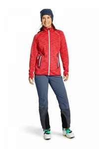 Veste polaire Fleece space dyed-S-Rouge