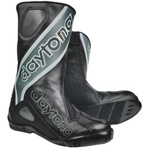 Daytona Evo Sports Bottes de moto, noir-gris, taille 46