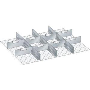 matériel de subdivision pour tiroirs 612x459x250mm