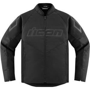 Icon Hooligan CE Veste textile de moto, noir, taille M