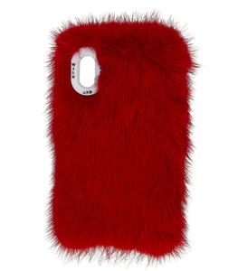 Wild and Woolly - Femme - Coque iPhone X Vermillon - Rouge
