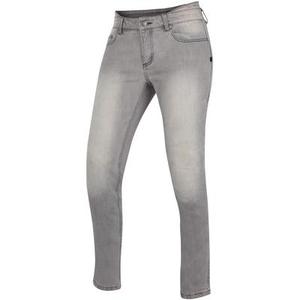 Bering Marlow Jeans de moto de dames, gris, taille 24 pour Femmes