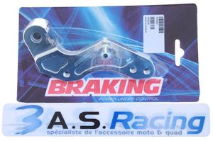 Patte de déport BRAKING étrier d'origine Supermotard Ø320mm HUSABERG et KTM