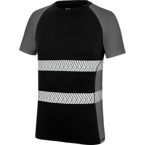 Tee-shirt de travail Dry Tech Würth MODYF noir/gris
