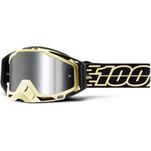 100% Racecraft Plus Jiva Masques de motocross, noir-beige