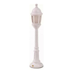 STREET LAMP-Lampe baladeuse LED d'extérieur rechargeable Résine H42cm Blanc