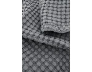 KADOLIS Couverture en Coton bio Paros Gris 75 x 100 cm