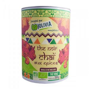 Thé noir Chaï BIO aux épices - 200 g