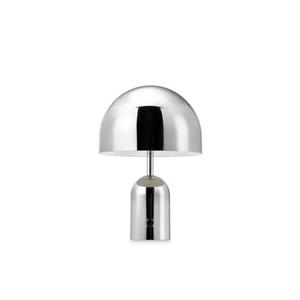 BELL PORTABLE-Lampe à poser LED rechargeable avec dimmer H28cm Argenté