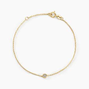 Bracelet Mon 1er Diamant Or Jaune Diamant