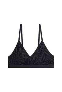 Brassière Tulle - Zèbre Noir