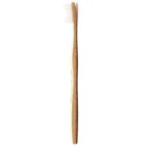 Brosse à dents en Bambou Adulte Medium & Souple Blanche The Humble -
