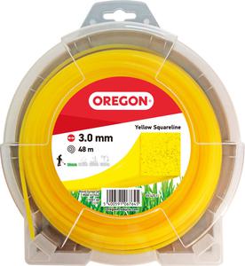 Oregon Fil Carré Pour Débroussaillage Nylon Oregon - Longueur 48 M - Diamètre 3 Mm