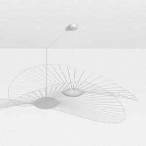 VERTIGO NOVA-Suspension LED Fibre de verre / Verre triplex Ø190cm Blanc