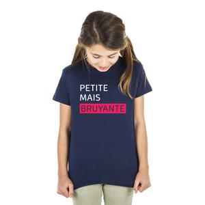 Tshirt Enfant Petite Mais Bruyante - Navy - Taille 8 ans