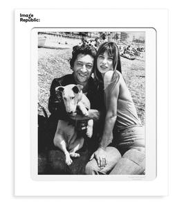 Image Republic - Affiche La galerie Gainsbourg Birkin Cannes 40 x 50 cm
