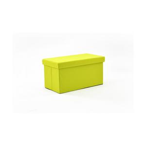 Cuba - pouf coffre pliant vert
