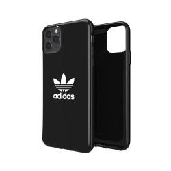 Adidas - Coque Souple Entry - Couleur : Noir - Modèle : iPhone 11 Pro Max