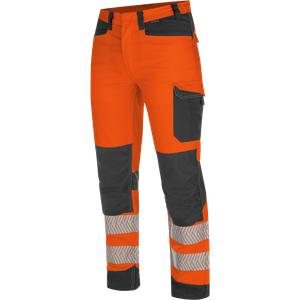 Pantalon de travail haute-visibilité fluo orange/anthracite Würth MODYF