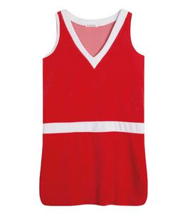 Ma petite plage - Femme - M - Robe Chris Rouge & Blanc - Rouge