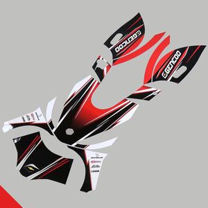 Kit déco Piaggio Zip (depuis 2000) Gencod rouge