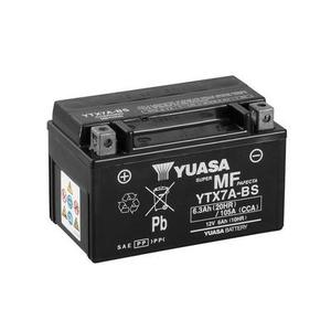 YUASA Batterie YUASA Sans entretien avec pack acide - YTX7A-BS