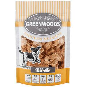 5x100g Nuggets poulet pour chien Greenwoods - Friandises pour Chien