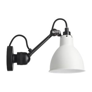 Lampe Gras N°304-Applique Noir L17cm Blanc