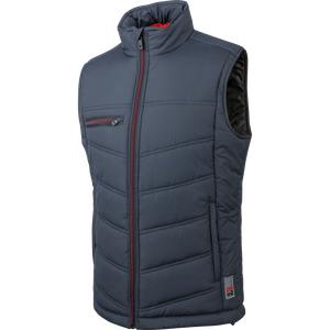 Gilet de travail matelassé Würth MODYF New Craft bleu
