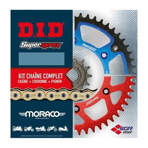 Kit chaأ ne DID type VX3 fermeture par rivet pour Yamaha TDM 850 99-01