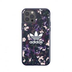 Adidas - Coque Semi Rigide Floral - Couleur : Multicolore - Modèle : iPhone 12 Pro