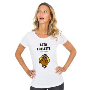 T-shirt Femme - Tata Folette 2 - Blanc - Taille L