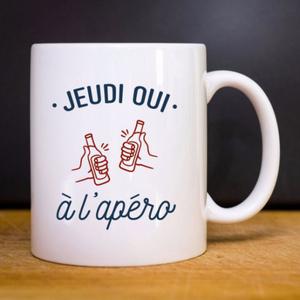 Mug JEUDI OUI À L'APÉRO