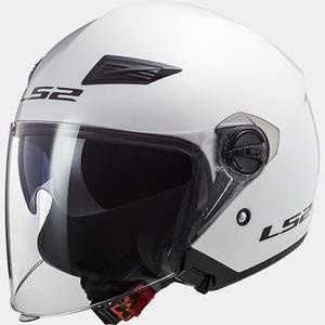LS2 OF569 Track Casque jet, blanc, taille XS
