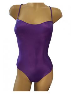 CALARENA - Maillot une pièce glossy violet RIVIERA