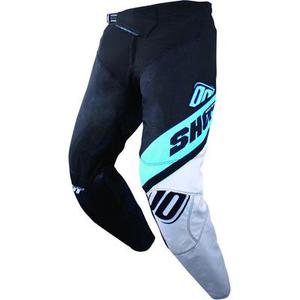 Shot Aerolite Husqvarna Pantalon de motocross, noir-bleu, taille 30