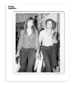 Image Republic - Affiche La galerie Gainsbourg Birkin Balade 40 x 50 cm - Blanc