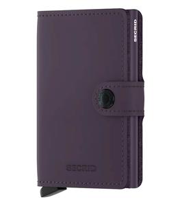 Secrid - Porte-Carte Miniwallet Matte Dark Purple - Violet