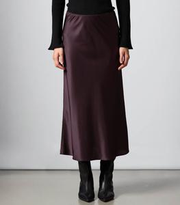 Roberto Collina - Femme - S - Jupe Seta Amaranto - Violet