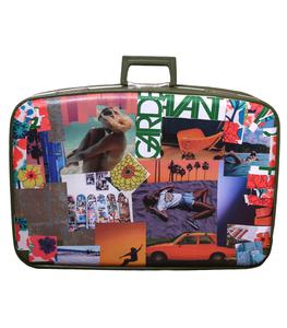 Find Your California - Grande valise customisée 57 x 40 x 16 cm - Doré