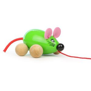 Jouet à trainer Lisa la Souris Verte Vilac - Jouets en bois