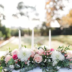 Chemin de Table Romantique Mariage - Le Jardin des Fleurs