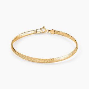Bracelet Izaro Maille Flex Or Jaune