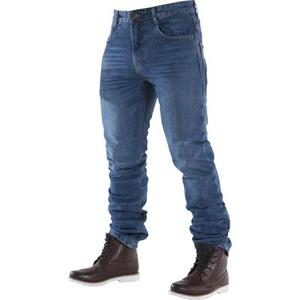 Overlap Manx Jeans de moto, bleu, taille 28