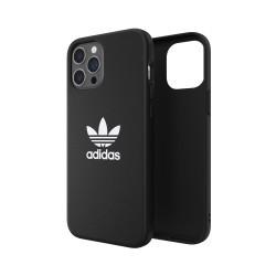 Adidas - Coque Semi-Rigide Iconic - Couleur : Noir - Modèle : iPhone 12 Pro Max