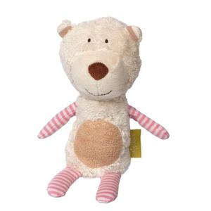 Peluche Velour Coton Bio Sigikid Petit Ours Polaire 'Green' 22 cm