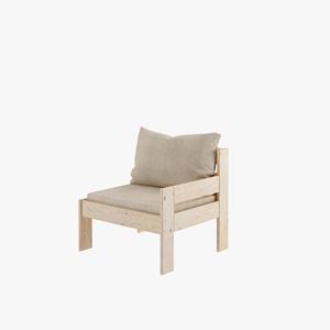 Oreka fauteuil modulable avec bras gauche exterieur